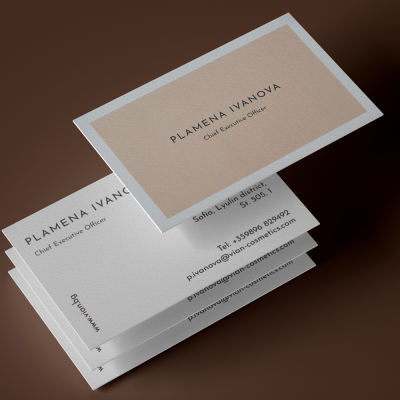 Дизайн и печат на Стандартни визитки